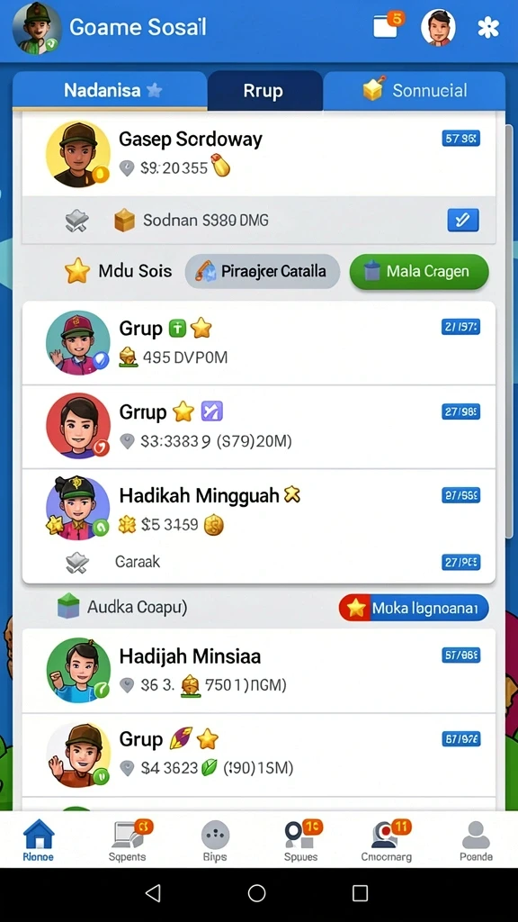 Cuplikan layar menu unduhan yowestogel untuk perangkat Android